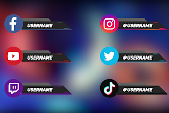 create stunning social media lower third animations