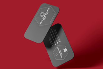 design business card, logo, letterhead, or branding stationery