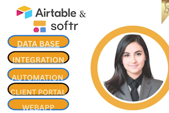 develop airtable, automation, student portal, and softr webapp expert