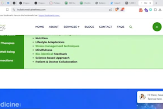 holistic therapy, wellness, spiritual wordpress website