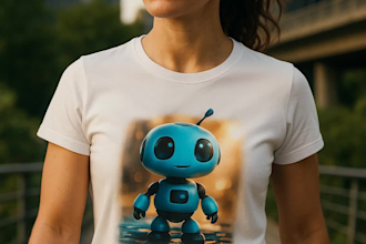 make a realistic t shirt and hoodie mockup for you