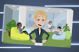 create a 2d explainer video for brands and business