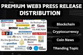 do web3 press release and defi nft crypto fintech metaverse gaming ai project