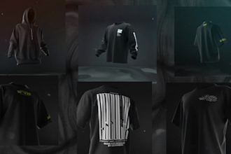 do 3d animation of your clothing products