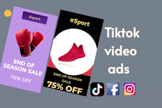 create tik tok video ads for your products in 24 hours