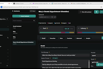 create ai calling agent using vapi ai and make for automation
