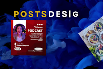 design magnificent facebook instagram linkedin cover posts and banner