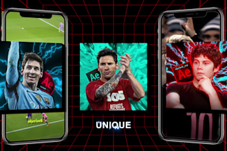 make your football reels or tiktoks for your accounts