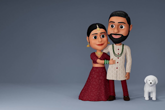 do 2d 3d cartoon animation video character animation motion graphics 3d rigging