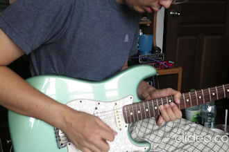 record electric guitars for your songs with blues solos or pop solo and cleans