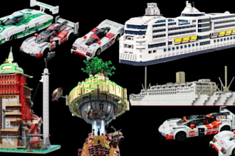 design custom 3d lego model lego set toys manual instructions 3d lego car ship