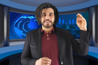 make green screen video in 24h