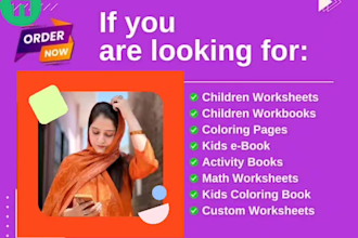 create fun and educational worksheets for kindergarten and preschool