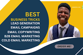 setup cold email marketing lead generation email outreach b2b email campaigns