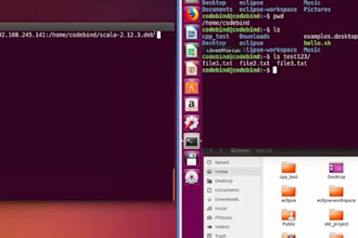 do operating system, c language ,shell scripting projects