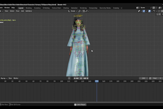rig your humanoid character in blender game ready