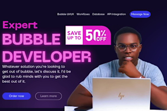 build bubble io app bubble io developer bubble saas mvp bubble marketplace