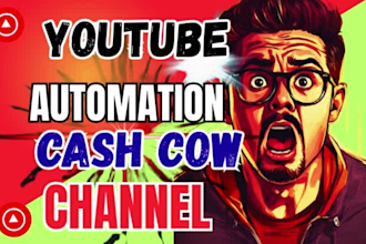 create high quality cash cow videos and manage your youtube automation channel