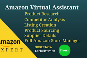 be your amazon fba virtual assistant for dropshipping and online arbitrage