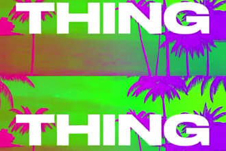 make metal animated lyric video, liquid typography motion lyrics video for song