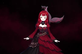 create vtuber model 2d vtuber model 2d vtuber avatar vtuber commission face rig