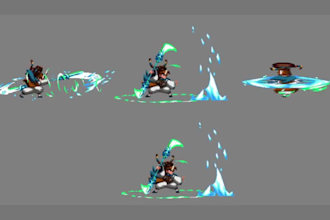 do pixel art character design animation sprite sheet rpg maker game assets art