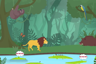 create 2d animation story or cartoon storytelling animation video