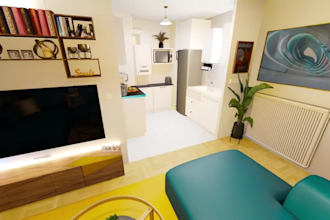 virtually stage your empty room to attract buyers