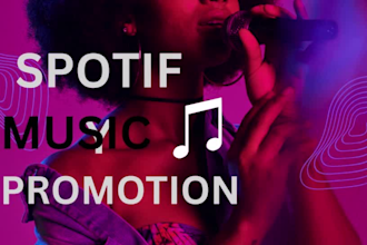 do professional spotify music promotion