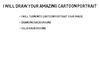 draw your amazing cartoon portrait in 24 hours