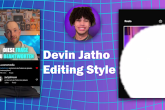 edit devin jatho style reels