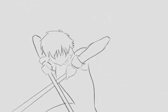 draw 2d line art animation pencil sketch 2d hand drawn 2d traditional