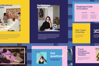 design top PPT template, google slides,presentation design,video sale pitch deck