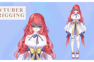 draw live2d anime vtuber model rigging facerig vtuber commission for streamer