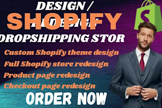 redesign your shopify store into a modern, high converting site