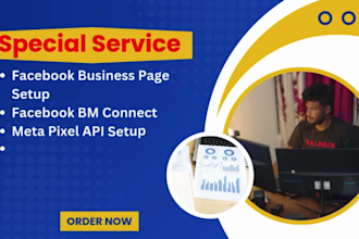 create,setup,optimize socials and offer free,paid marketing