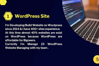 redesign, build, clone, duplicate, and rebuild your wordpress website