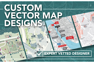create a custom vector map for your business location in illustrator