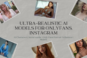 generate ultrarealistic ai models for onlyfans, instagram
