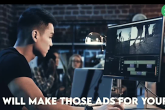 create a professional commercial brand video ad