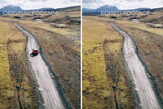 remove undesired text and objects from video
