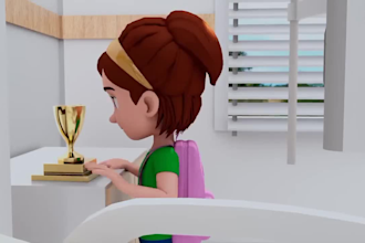 3d animation video, commercial animation, character animation, 3d music video