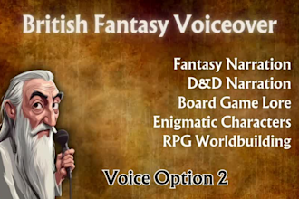 narrate your fantasy rpg, board game, or dnd lore