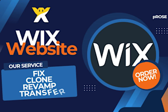 clone duplicate wix website copy existing site fix design layout issues seo