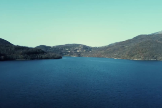 shoot 4k drone video in central italy