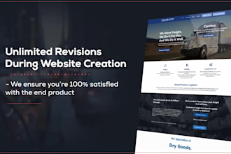 create a professional small business website