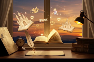 write bedtime stories for children, romance, or fantasy