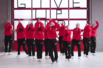 tiktok afro dance, hip pop dance, afrobeat, group dance