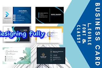 create best graphic designs of resume and business cards