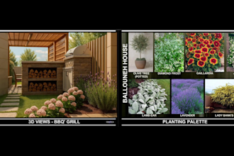 design professional landscape, garden, and outdoor spaces